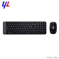 صفحه کلید و ماوس لاجیتک مدل MK220 بی سیم رنگ مشکی