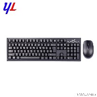 صفحه کلید و ماوس جنیوس مدل KM8101 بی سیم رنگ مشکی