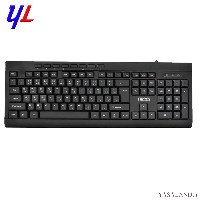 صفحه کلید تسکو مدل TK 8003 با سیم رنگ مشکی