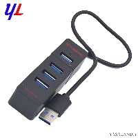 هاب یو اس بی 4 پورت ایکس نوآ USB 3.0 مدل X780 رنگ مشکی
