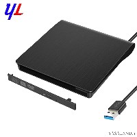 باکس دی وی دی رایتر لپتاپ مدل FAT USB3.0 رنگ مشکی