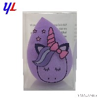 پد آرایشی تخم مرغی یونی کرن رنگ بنفش