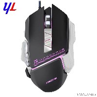 ماوس کینگ استار مدل KM345G با سیم مخصوص بازی رنگ مشکی