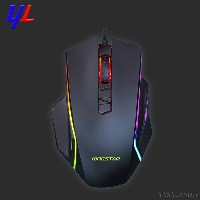 ماوس کینگ استار مدل KM335G با سیم مخصوص بازی رنگ مشکی