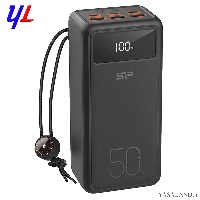 پاور بانک سیلیکون پاور مدل QL59 ظرفیت 50000 میلی آمپر رنگ مشکی