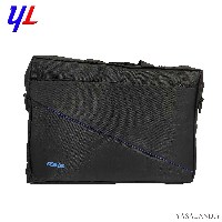 کیف لپتاپ ایسوس ضربه گیردار ساده رنگ مشکی