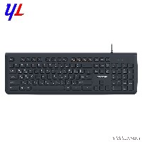 صفحه کلید کینگ استار مدل KB75 با سیم رنگ مشکی