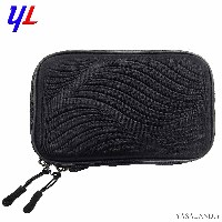 کیف هارد اکسترنال M&S مدل ضربه گیردار سایز بزرگ طرح موج رنگ مشکی