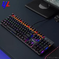 صفحه کلید رپو مدل V 500 SE با سیم گیمینگ مکانیکال رنگ مشکی