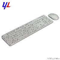 صفحه کلید و ماوس رپو مدل X260S بی سیم رنگ سفید