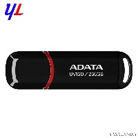فلش ای دیتا مدل UV150 با ظرفیت 256 گیگابایت رنگ مشکی
