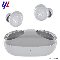 هدفون کیو سی وای مدل QCY T17S بی سیم رنگ خاکستری