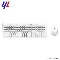 صفحه کلید و ماوس رپو مدل 8210M بی سیم رنگ سفید