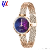 ساعت هوشمند گلوریمی مدل GL1 Smart Lady رنگ طلایی