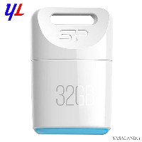 فلش سیلیکون پاور مدل Touch T06 ظرفیت 32 گیگابایت نوع USB 2.0 رنگ سفید