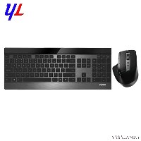 صفحه کلید و ماوس رپو مدل 9900M بی سیم رنگ مشکی