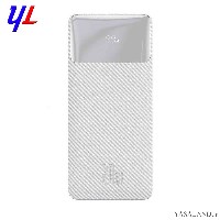 پاور بانک باسئوس مدل PPBD20K ظرفیت 20000 میلی آمپر سفید