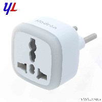 تبدیل برق هادرون مدل A10-1 تبدیل 3 به 2 چراغ دار رنگ سفید