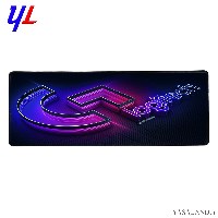 پد ماوس مخصوص بازی 70 سانتی متر طرح دار طرح G رنگی