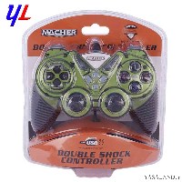 دسته بازی مچر شوک دار فانتزی مدل MR59 دو نفره سیمی رنگ سبز