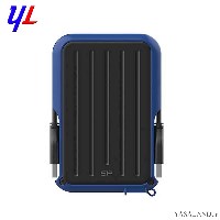 هارد بیرونی سیلیکون پاور مدل A66 ظرفیت 5 ترابایت رنگ مشکی و آبی