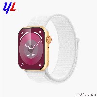 ساعت هوشمند گرین لاین مدل Active SE رنگ طلایی با بند سفید