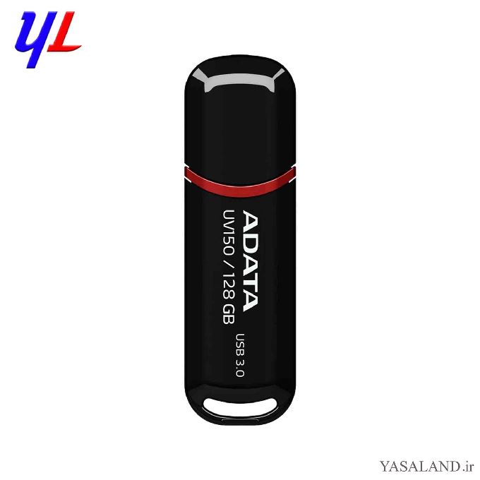 فلش ای دیتا مدل UV150 با ظرفیت 128 گیگابایت رنگ مشکی