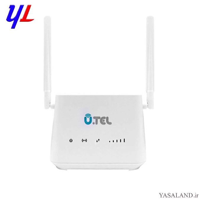 مودم روتر یوتل مدل UTEL L443 رنگ سفید LTE CAT4