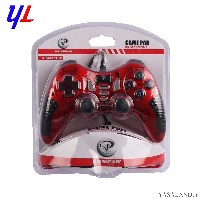 دسته بازی ایکس پی مدل XP-MX215M تکی شوکدار رنگ قرمز