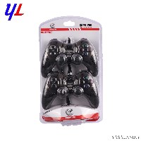 دسته بازی ایکس پی مدل XP-MX217M دو نفره شوکدار رنگ مشکی