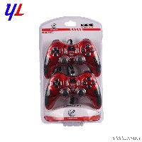 دسته بازی ایکس پی مدل XP-MX217M دو نفره شوکدار رنگ قرمز