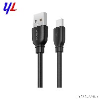 کابل شارژ موبایل اندروید ریمکس مدل RC-138M یک متری رنگ مشکی