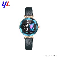 ساعت هوشمند گرین لاین مدل Swarovski رنگ آبی