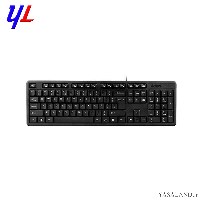 صفحه کلید ای فورتک مدل KK-3 با سیم رنگ مشکی