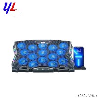 پایه خنک کننده تراست مدل Tpad-6 Plus رنگ مشکی