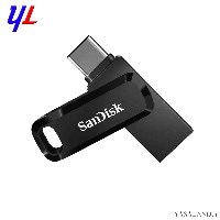 فلش سن دیسک مدل Ultra Dual Drive GO USB DDC3 ظرفیت 512 گیگابایت نوع Type-C USB.3 رنگ مشکی