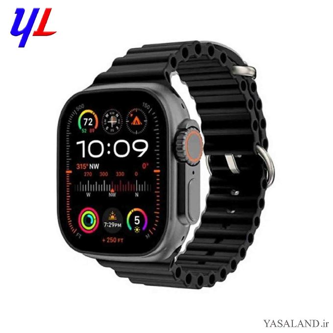 ساعت هوشمند ورنا مدل W49 Ultra 49mm رنگ مشکی