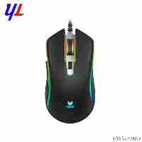 ماوس رپو مدل V25S با سیم مخصوص بازی رنگ مشکی