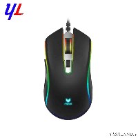 ماوس رپو مدل V25S با سیم مخصوص بازی رنگ مشکی