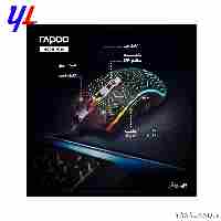 ماوس رپو مدل V25S با سیم مخصوص بازی رنگ مشکی