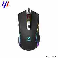 ماوس رپو مدل V28S با سیم مخصوص بازی رنگ مشکی