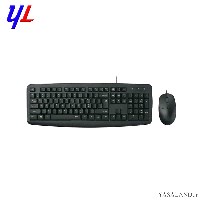 صفحه کلید و ماوس رپو مدل NX1600 با سیم رنگ مشکی
