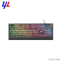 صفحه کلید تراست مدل Ziva با سیم مخصوص بازی گیمینگ