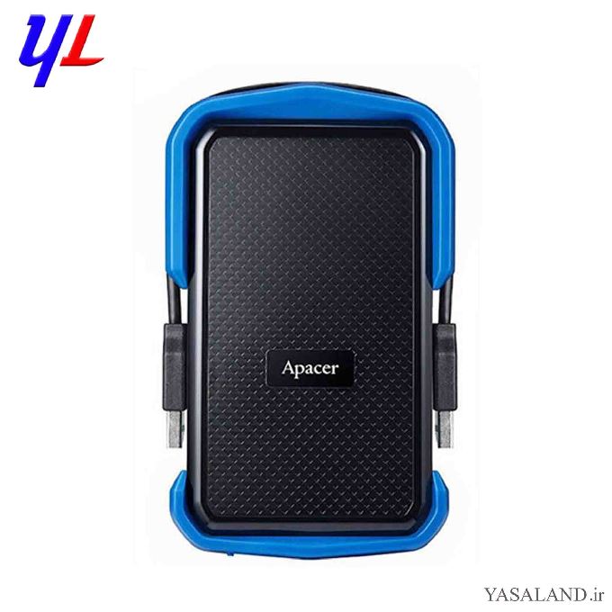 هارد بیرونی اپیسر مدل AC631 ظرفیت 1 ترابایت رنگ مشکی و آبی