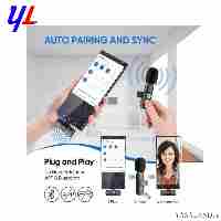 میکروفن گرین لاین مدل DualMic یقه ای رنگ مشکی