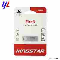 فلش کینگ استار مدل KS322 ظرفیت 32 گیگابایت نوع USB 3.2 رنگ نقره ای