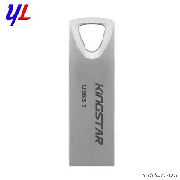 فلش کینگ استار مدل KS322 ظرفیت 32 گیگابایت نوع USB 3.2 رنگ نقره ای