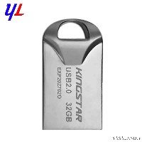 فلش کینگ استار مدل KS218 ظرفیت 32 گیگابایت نوع USB 2.0 رنگ نقره ای