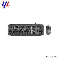 صفحه کلید و ماوس فنتک مدل KM100 باسیم رنگ مشکی