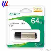 فلش اپیسر مدل AH353 ظرفیت 64 گیگابایت رنگ طلایی